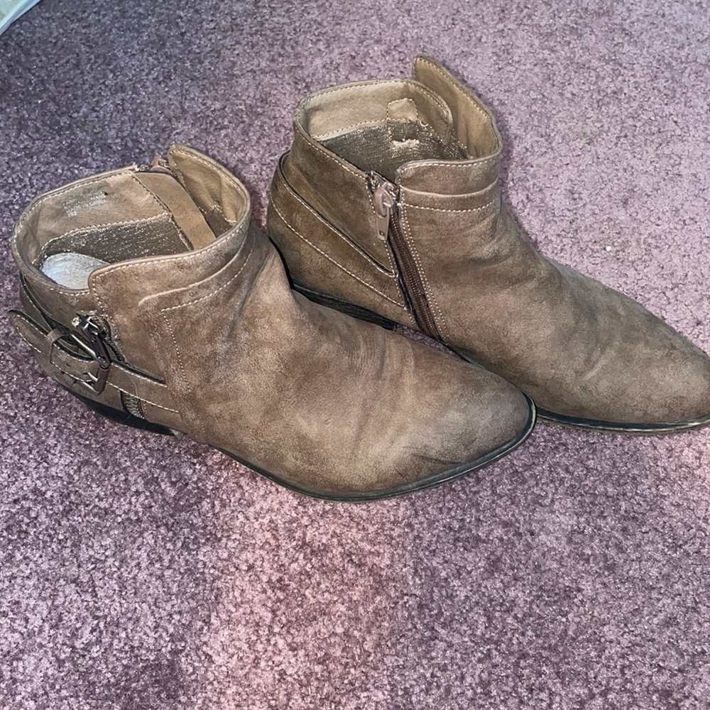 Madden girl brown booties
